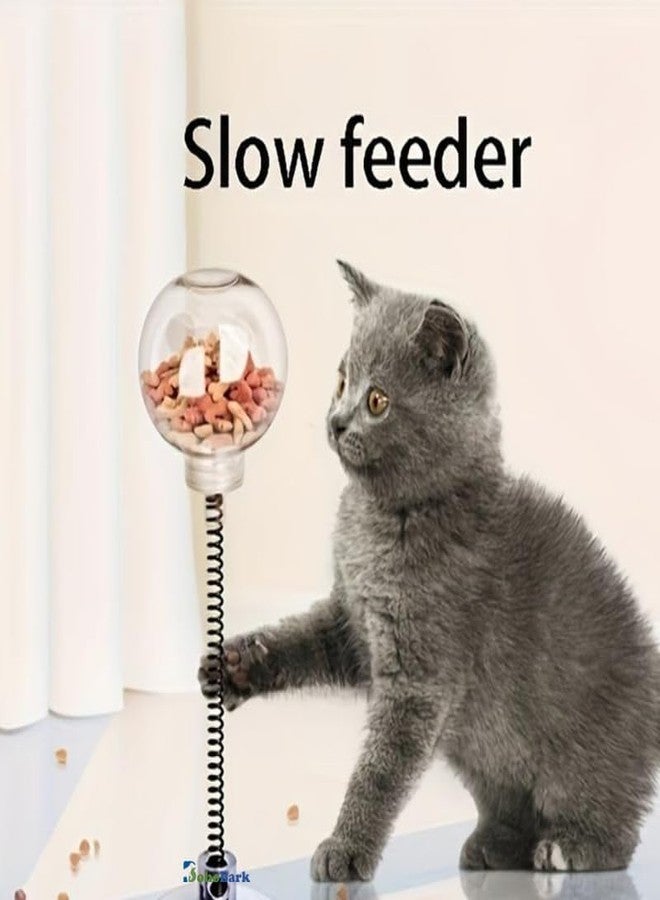 BohoBark Fun Cat Tumbler Toy Cat Feeder Ball Pet Interactive Play Toy Cat Food Dispenser cat Tumbler Toy Large cat Tumbler Toy - Image 4
